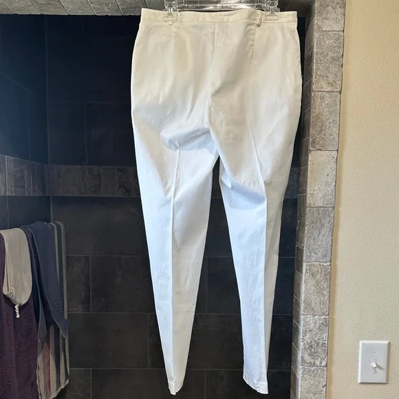 Dressbarn Classic White Pants - Picture 3 of 4